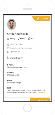 özgeçmiş Oluşturma Ve Cv örnekleri Yenibiriscom