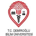 Demiroğlu Bilim Üniversitesi Logosu